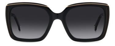 Women Carolina Herrera Sunglasses: HER 0143/G/S - Black Nude - SpecSMART Eye Clinic (Front View)